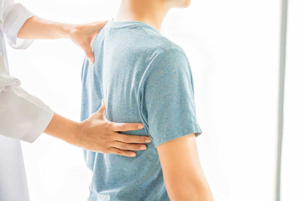 Sciatica relief allowing patient to walk pain-free